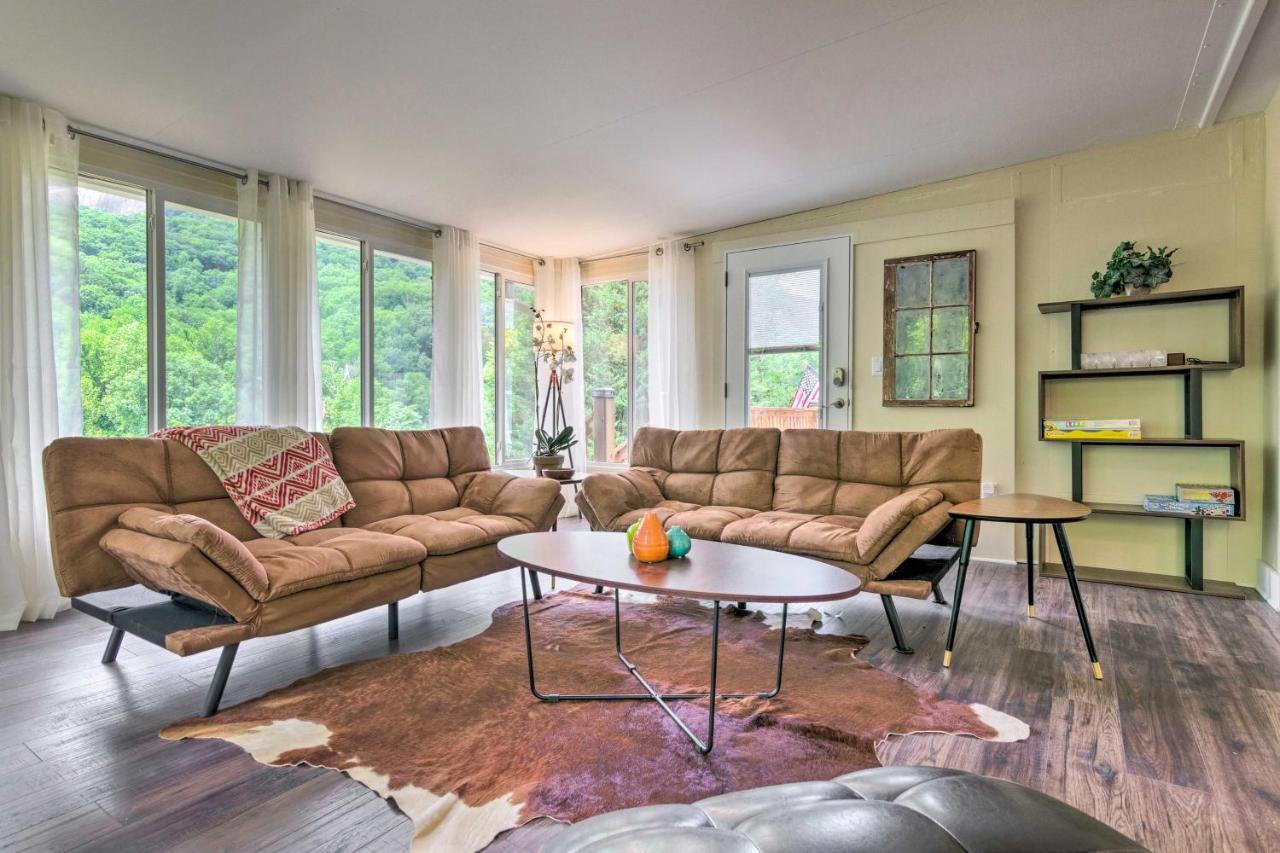 Unique Chimney Rock Cottage With Breathtaking Views Lake Lure Ngoại thất bức ảnh