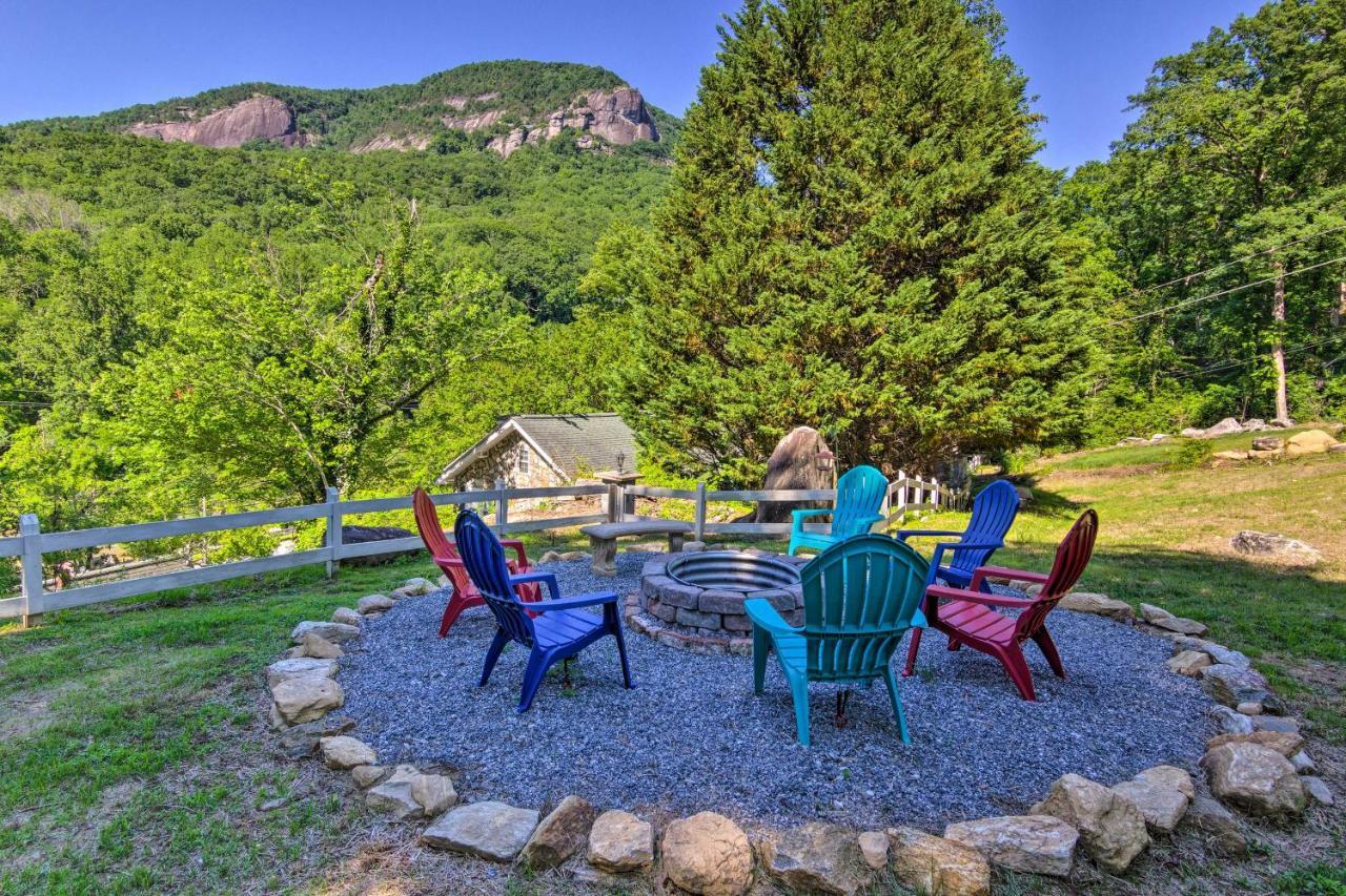 Unique Chimney Rock Cottage With Breathtaking Views Lake Lure Ngoại thất bức ảnh